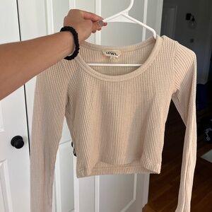 MADEWELL | LONG SLEEVE CROP